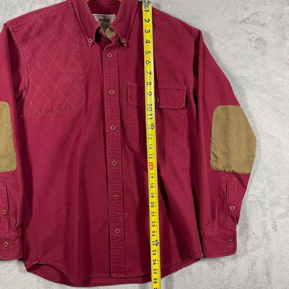 Cabelas Shooting‎ Shirt Mens Small Reg Elbow Pads Outfitter Series Hunting shirt - Picture 2 of 10
